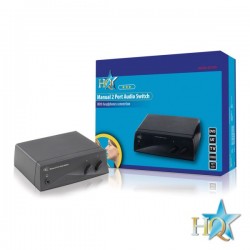 Comutador de Áudio 2 Vias Hq