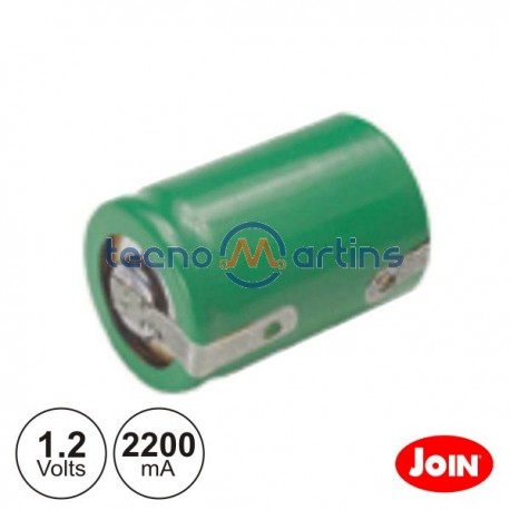 Bateria Ni-Mh 4/5 Sc 1.2V 2200mA C/ Patilhas - Join