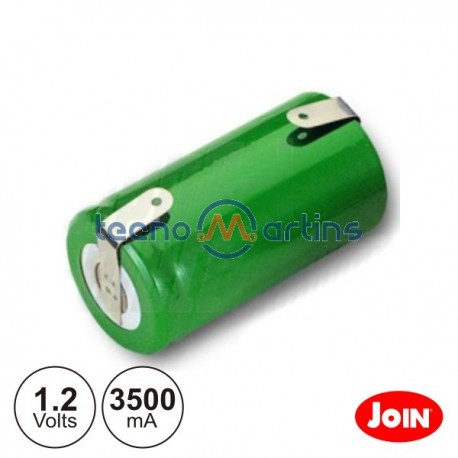 Bateria Ni-Mh Sc 1.2V 3500Ma c/ Patilhas Join