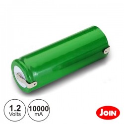 Bateria Ni-Mh D 1.2V 5000Ma c/ Patilhas