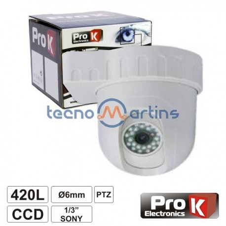 Câmara Vigilância Ccd Cores Ptz 420L 1/3" Sony Ip66 Prok