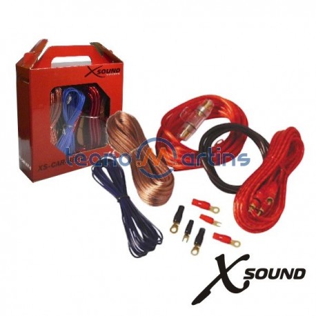 Kit de Cabos Completo p/Amplificador Xsound
