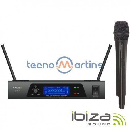 Central Microfone S/Fios 1 Canal Uhf 863.90Mhz Ibiza