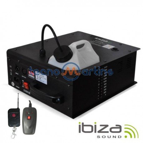 Máquina de Fumos 1500W Multidireccional Dmx Ibiza