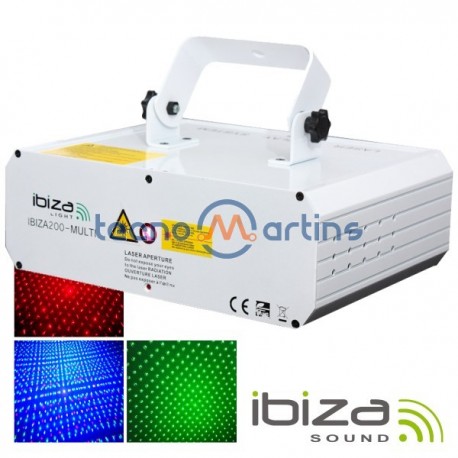 Laser 200Mw Rgb Firefly Dmx Mic Ibiza