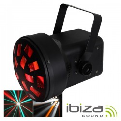 Projector Luz c/ 6 Leds Rgb 3W Multi-Beam 30W Ibiza