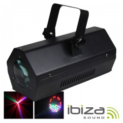 Projector Luz c/ 56 Leds Rgbaw Preto Mic Ibiza