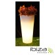 Pote Iluminado 27 Leds Ø42X85cm Comando 7 Cores Ip54 Ibiza