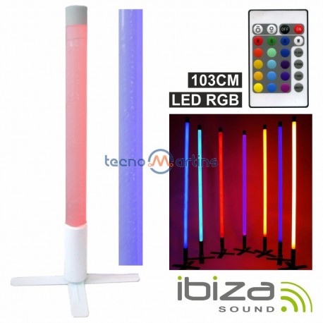 Barra c/ LED Rgb Plástico Comando E Efeitos Ip44 103cm Ibiza