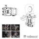 2ª Cabeça Impressão para Impressora 3D Vertex K8400 - Velleman