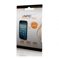 Conjunto de 4 Etiquetas Nfc p/Smartphones