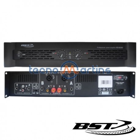 Amplificador Áudio Analógico Pro 2X300W Bst