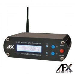 Sistema Transmissão Dmx 2.4Ghz 126 Canais 500M Afxlight