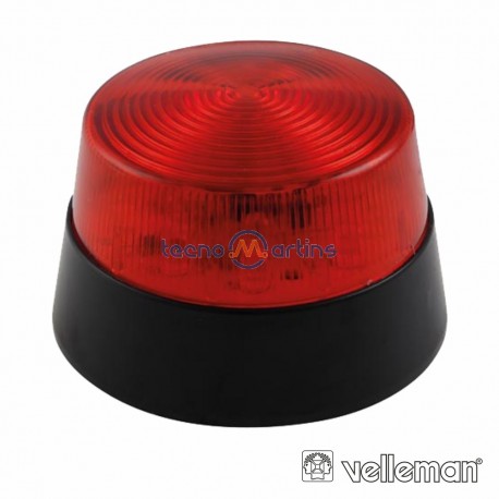 Lâmpada Estroboscópica 15 Leds Vermelho Velleman