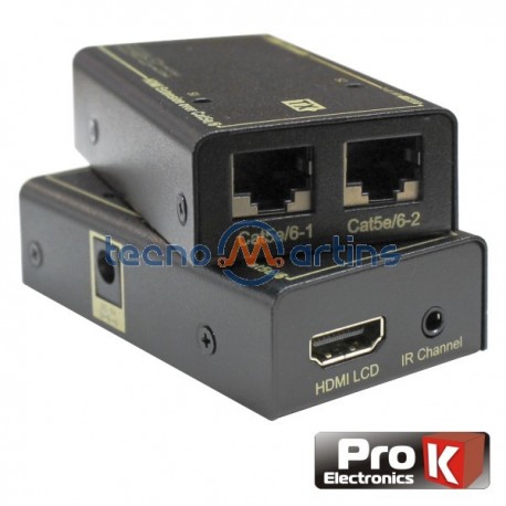 Receptor e Transmissor HDMI Via Rj45 Cat5/6 - Prok