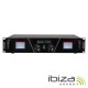 Amplificador Áudio 19" 2X800W Display LED Matrix Ibiza