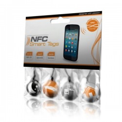 Conjunto de 4 Tags Nfc p/Smartphones