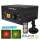 Laser 150Mw Vermelho/Verde Led Azul 3W Comando Mic 12V Ibiza