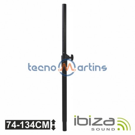 Barra Extensível p/ Coluna 35mm 74-134cm 50Kg Ibiza