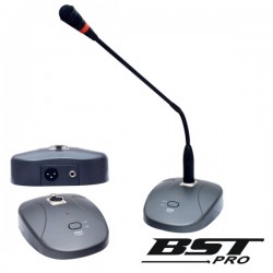 Microfone Condensador Pescoço Cisne 18" Botão Bstpro