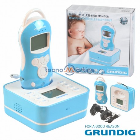 Intercomunicador Baby Phone S/ Fios 1.8Ghz Grundig