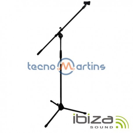 Suporte p/ Microfone Universal c/ Adaptador Ibiza