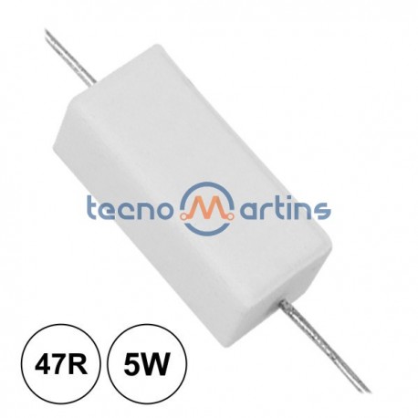 Resistência Bobinada 47R 5W