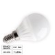 Lâmpada LED E14 230V 3W Leds Smd 3014 Branco Quente 330Lm