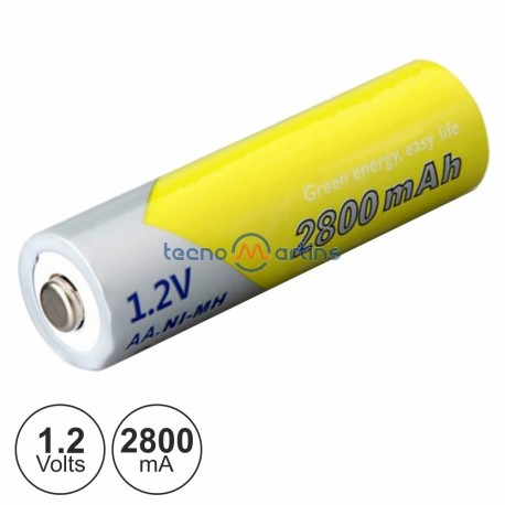 Bateria Ni-Mh AA 1.2V 2800Ma