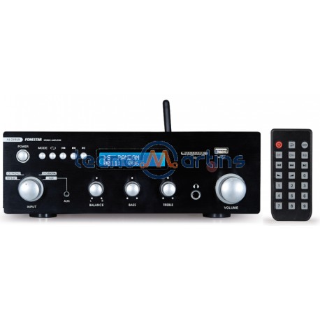 Amplificador stéreo BT/USB/SD/FM - Fonestar