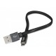 Cabo USB - micro USB Curto 20cm - DCU