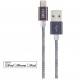 Cabo USB - micro USB para iPhone, iPad e iPod - DCU