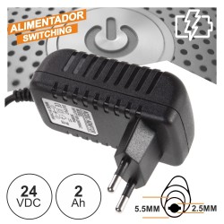 Alimentador Switching 24Vdc 2A