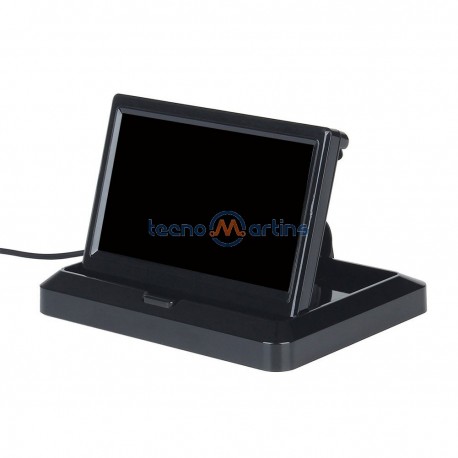 Monitor LCD 4.3'' 4:3 rebatível para automóvel 12VDC
