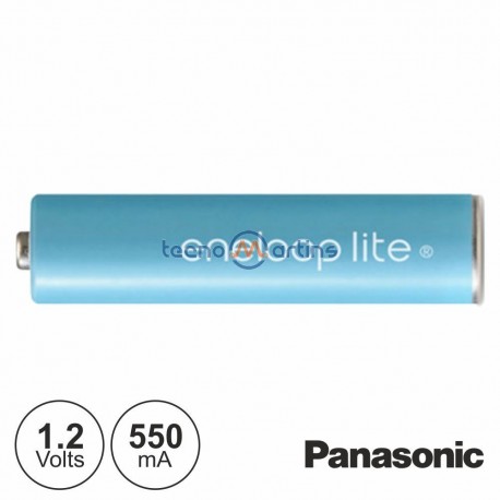 Bateria NI-MH AAA 1.2V 550MA Eneloop Lite - PANASONIC