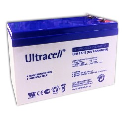 Bateria Chumbo 12V 6.5A - Ultracell