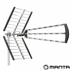 Antena TDT Exterior UHF 42 Elementos 15DB - MANTA
