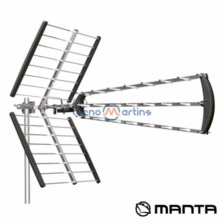 Antena TDT Exterior UHF 42 Elementos 15DB - MANTA