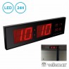 Relogio Parede C/ Visor LED 24h