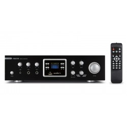 Amplificador Stéreo 2 x 60W RMS c/ Rádio, USB/SD/MP3/BLUETOOTH e Karaoke - FONESTAR 