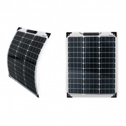 Painel Fotovoltaico Flexível Silicio Monocristalino 50W / 12V - ProFTC