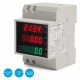 Voltímetro / Amperímetro Digital LED 80-300VAC/0.1-99.9AAC-0.0-3000W