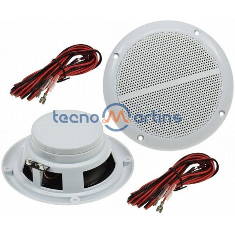 Altifalantes de Tecto - (À Prova de Água) - 5" 80W 8ohm - Branco