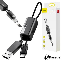 Cabo Leitor de Cartões Microsd USB-A P/ USB-C - Baseus