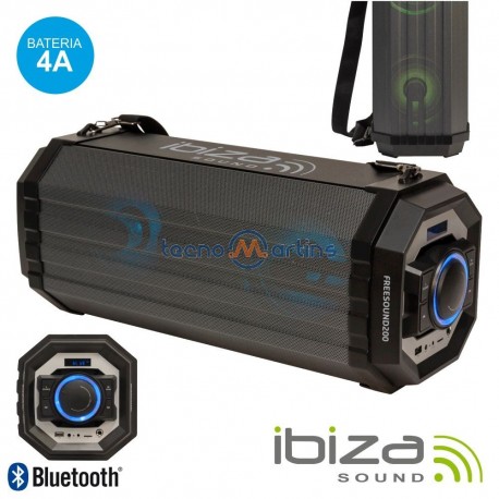 Coluna Bluetooth Portátil - Ibiza
