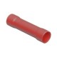 Ligador Isolado Fêmea Redondo 0.5-1.5mm² Vermelho