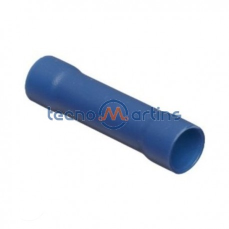 Ligador Isolado Fêmea Redondo 1.5-2.5mm² Azul