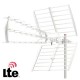 Antena Tdt Exterior Uhf 43 Elementos 18Db Filtro - LTE