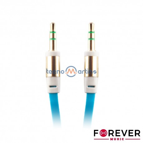 Cabo Jack 3.5 M/M 3.5 Stereo 1mt Azul - Forever