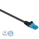 Cabo Rede Rj45 – 15mt CAT6A – Preto